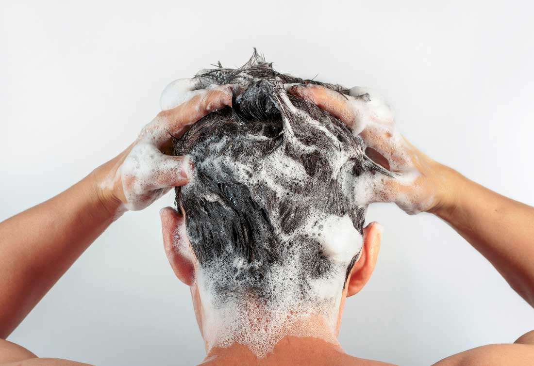 Hair shampooing