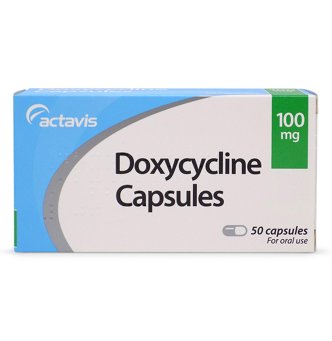 Anti-Malarial doxycycline capsules actavis