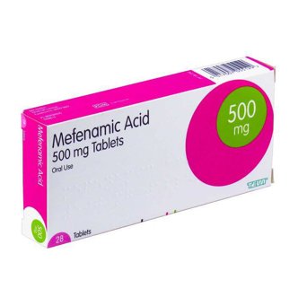mefenamic acid 500mg 28 tablets