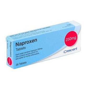 naproxen 28 tablets 250mg crescent