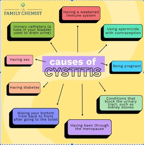 causes of cystitis