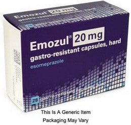 Emozul gastro-resistant capsules