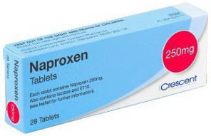 Naproxen tablets
