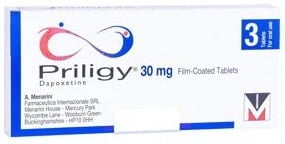 Priligy film-coated tablets