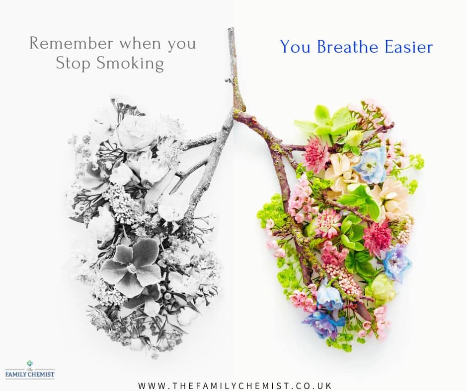 Stop smoking and breathe