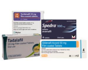 ED starter pack - vardenafil, spedra, tadalafil & sildenafil