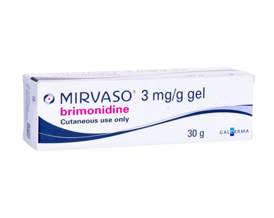 Mirvaso 3mg Gel - buy rosacea gel online