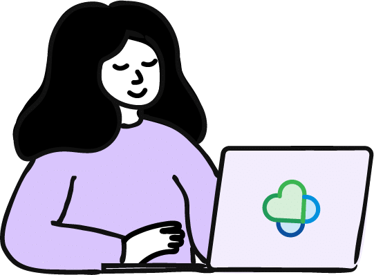 woman with laptop - myFamilyChemist Rewards