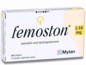 Femoston 1/10mg tablets packaging - buy HRT online