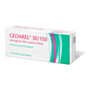 Gedarel 30/150 packaging - buy contraception online in the UK