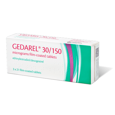Gedarel 30/150 - buy contraception online in the UK Gedarel 30/150 packaging - buy contraception online in the UK