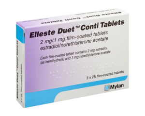 Elleste duet Conti Tablets 2mg - Buy HRT treatment online
