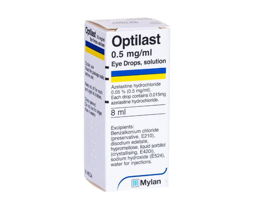 optilast 0.5mg eye drops - buy antihistamine online