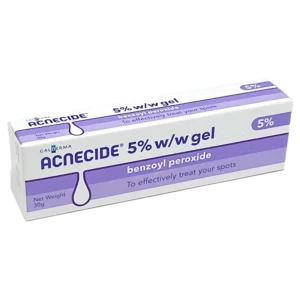 acnecide 5% gel packaging- buy acne treatment online