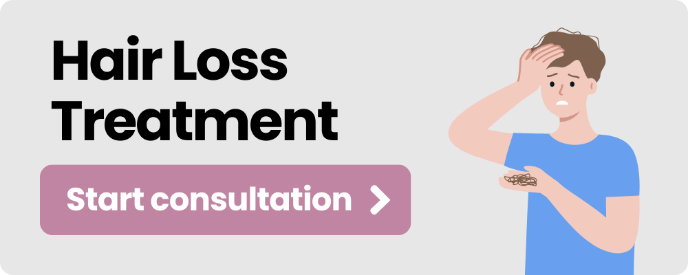 hair loss treatment - start consultation