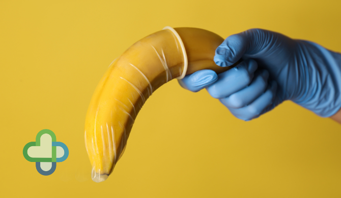 condom on banana - buy sildenafil online in the UK