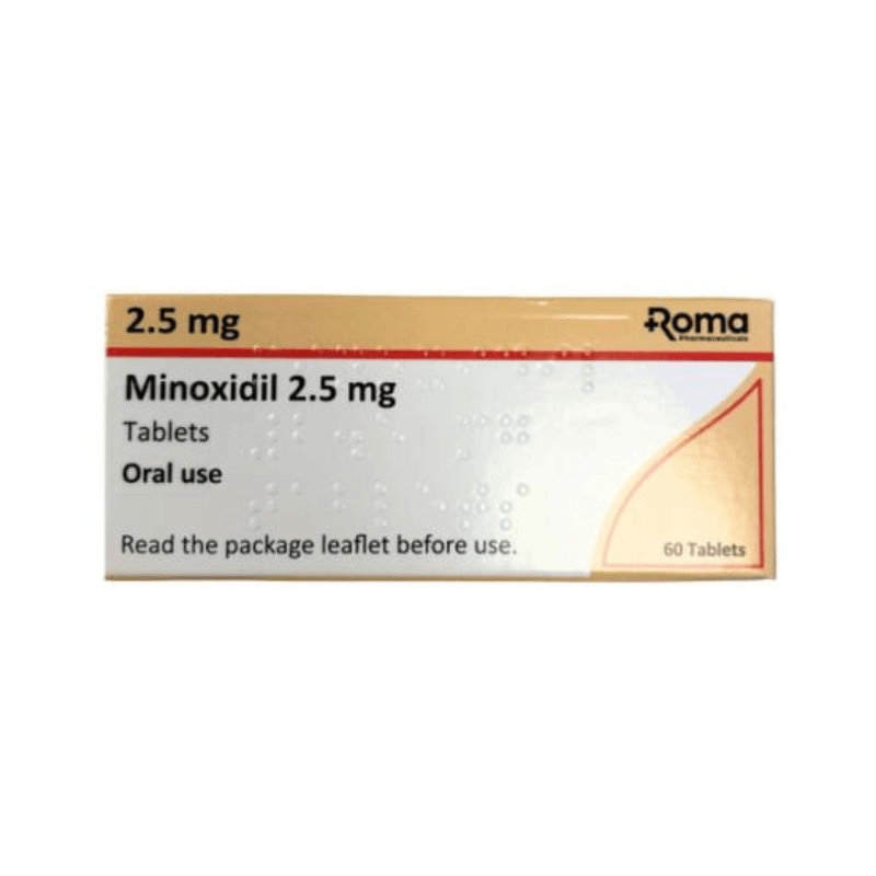buy oral minoxidil 2.5mg online in the UK - hair loss treatment