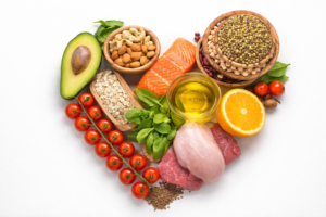 image showing healthy eating vegetables and fruit