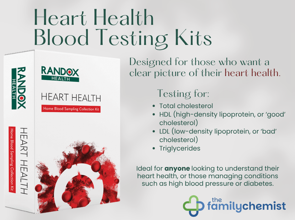 heart health blood testing kits