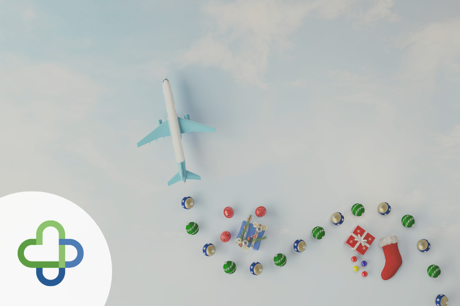 BLOG feature picture for travel sickness over festive period