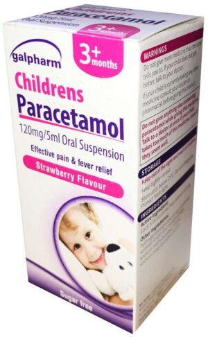 Paracetamol Infant 120mg/5ml Oral Suspension (100ml)