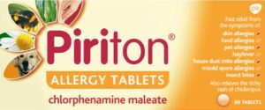 Piriton 4mg Tablets (30 & 60)