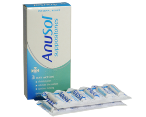 Anusol Suppositories 24mg/59mg/296mg (Pack of 12)