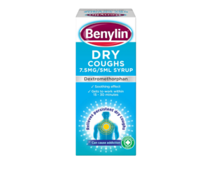 Benylin 7.5mg/5ml Dry Cough Syrup (150ml)