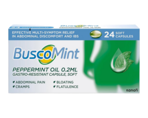 Buscomint Peppermint Oil Capsules 0.2ml (24)