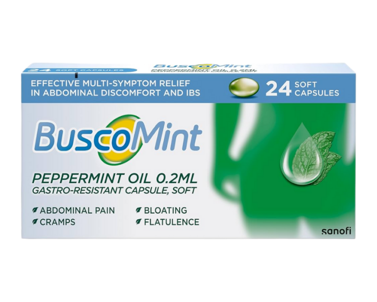 Buscomint Peppermint Oil Capsules | The Family Chemist