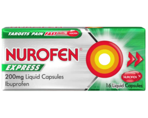 Nurofen 200mg Liquid Capsules (16)