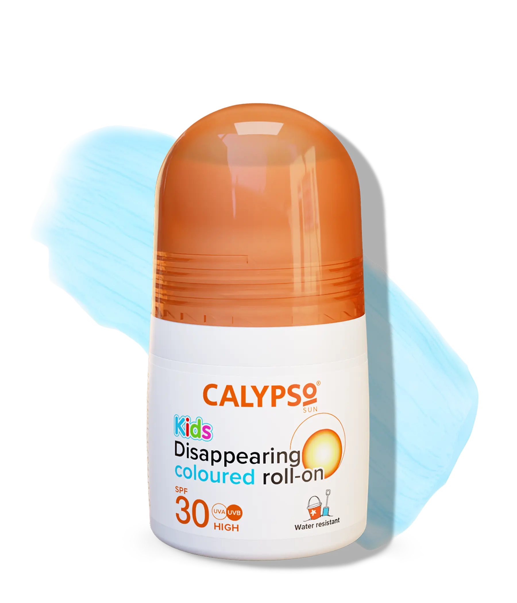 Calypso Kids Sun Lotion Coloured Roll On SPF50 (50ml)