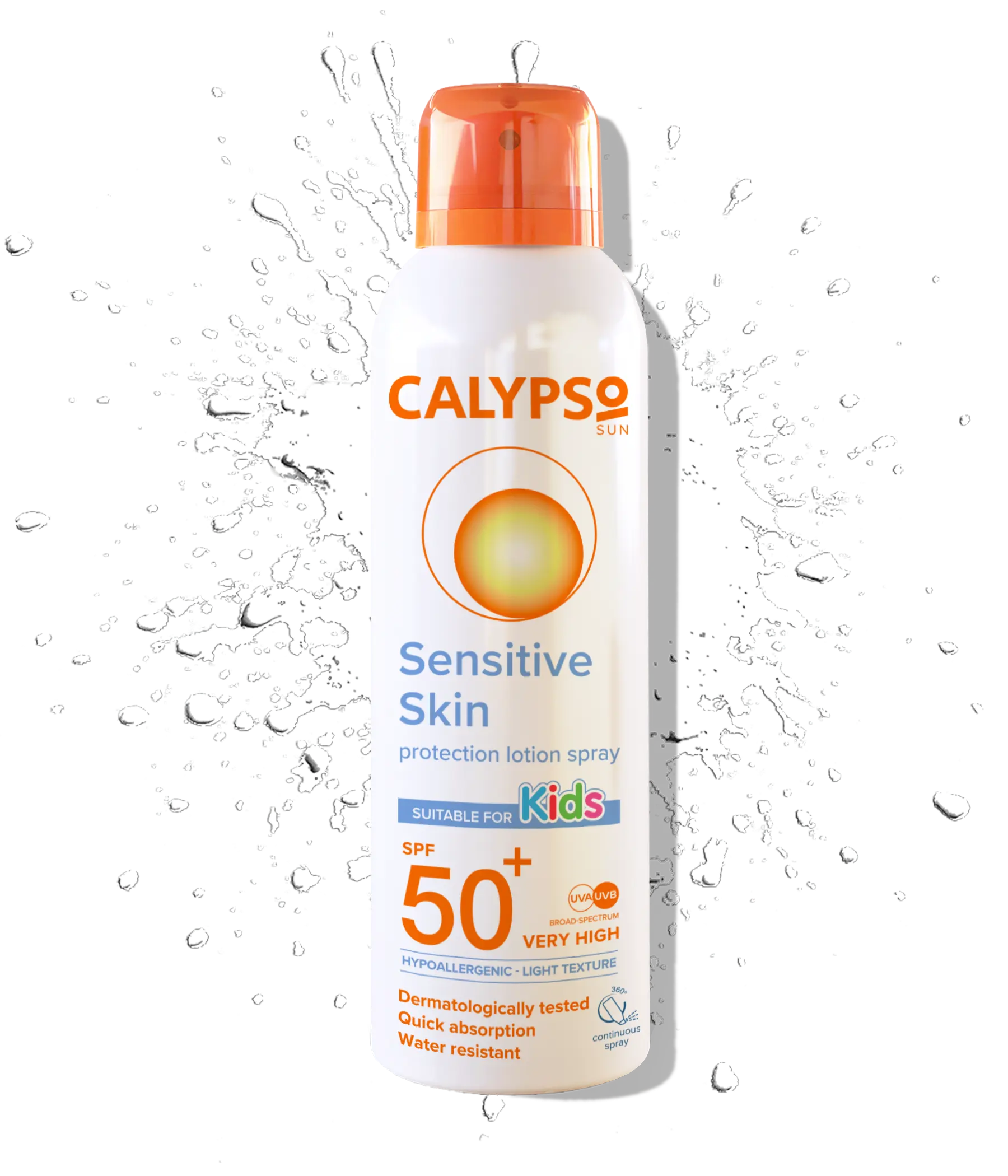 Calypso Sun Protection Sensitive Spray SPF50+ (150ml)