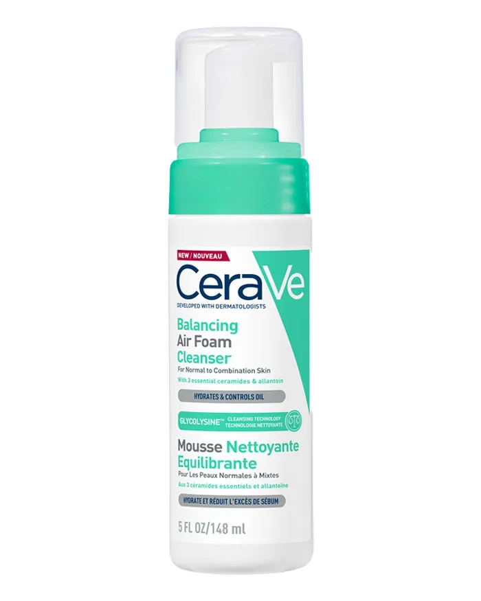 CeraVe Balancing Air Foam Facial Cleanser (148ml)