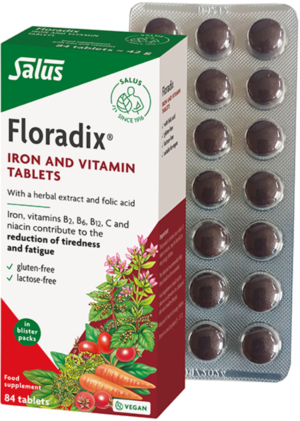 Floradix Iron & Vitamin Tablets (84)