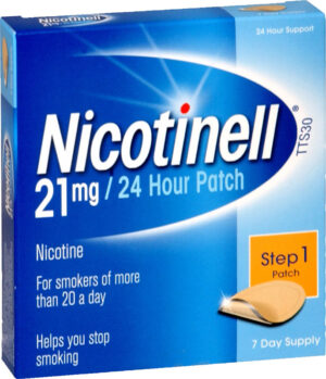 Nicotinell Nicotine Patches 21mg/24hrs (7 Patches)
