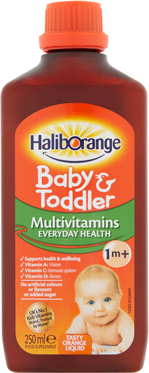 Haliborange Baby & Toddler Multivitamin Liquid (250ml)