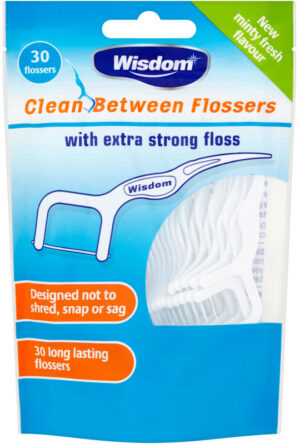 Wisdom Fresh Mint Clean Between Flossers