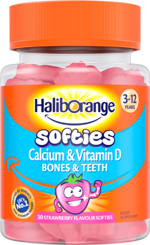 Haliborange Vitamin D & Calcium Strawberry Softies (30)