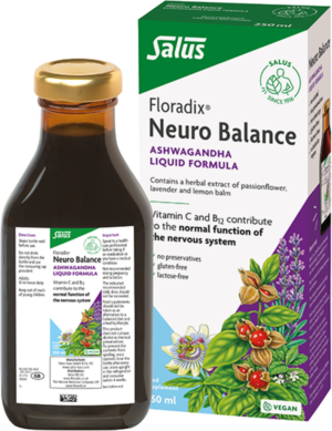 Floradix Neuro Balance Formula With Ashwagandha (250ml)