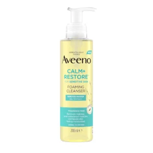 Aveeno Calm + Restore Foaming Cleanser (200ml)
