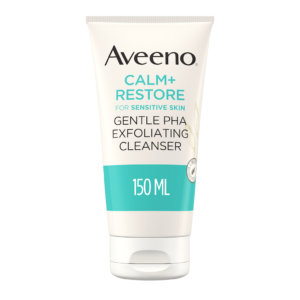 Aveeno Calm + Restore Gentle PHA Exfoliating Cleanser (150ml)