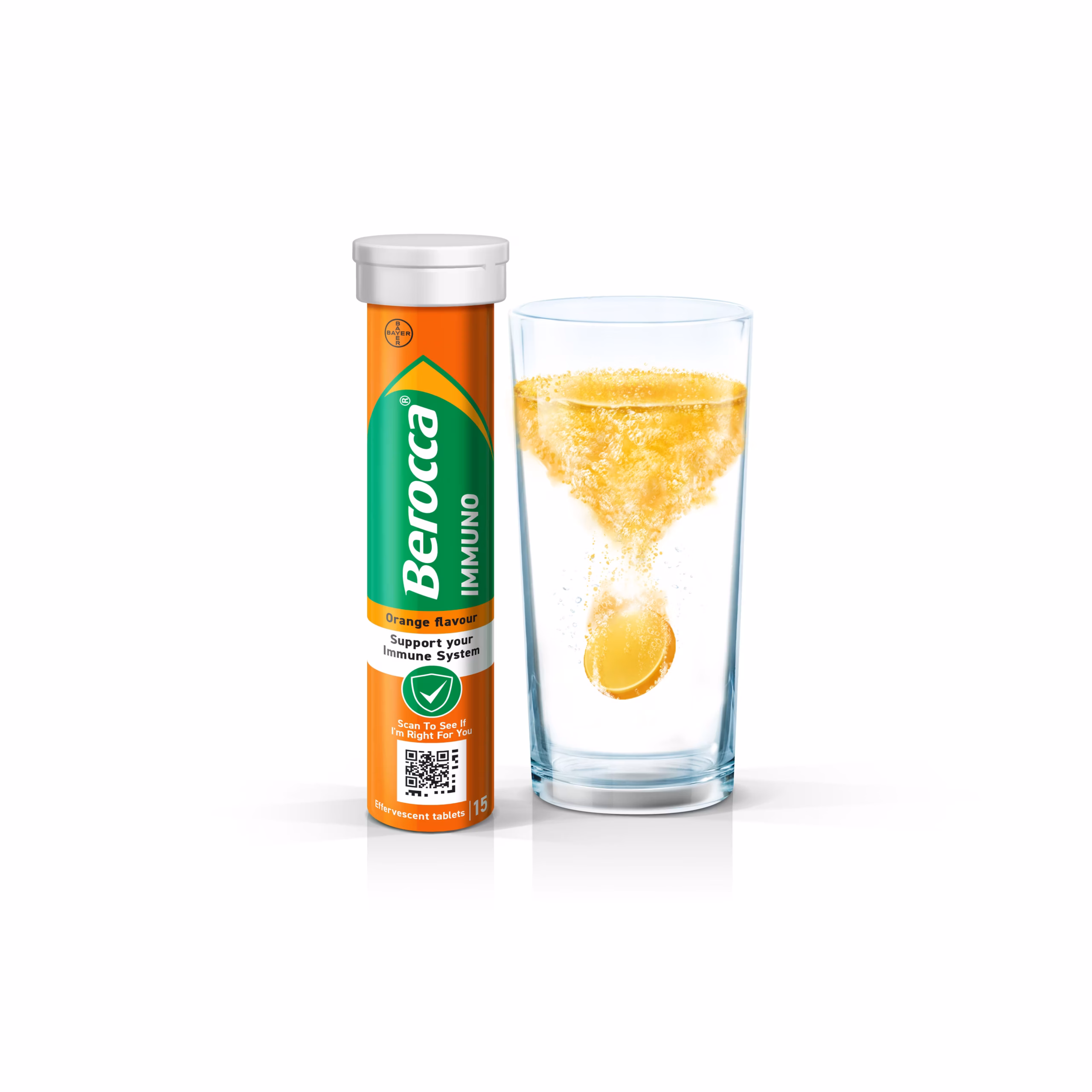 Berocca Immuno Effervescent Tablets