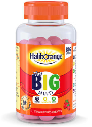 Haliborange Big Multivitamins Strawberry (90)