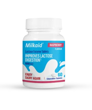 Milkaid Raspberry Tablets (60)