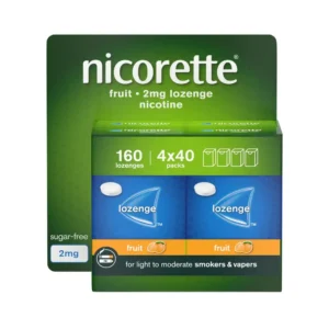 Nicorette Fruit Lozenges 2mg (160 Lozenges)