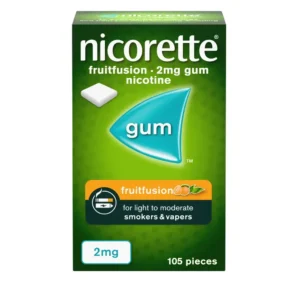 Nicorette FruitFusion Gum 2mg (105 Pieces)