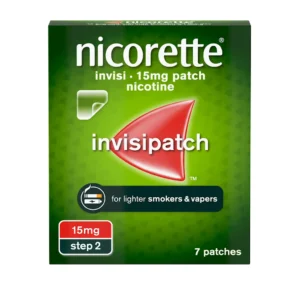Nicorette Invisi Patches 15mg (7 Patches)