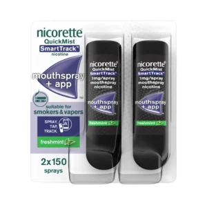 Nicorette QuickMist SmartTrack Mouthspray Duo 1mg (13.2ml)