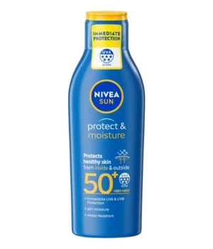 Nivea Sun Protect & Moisturise Lotion SPF50+ (200ml)